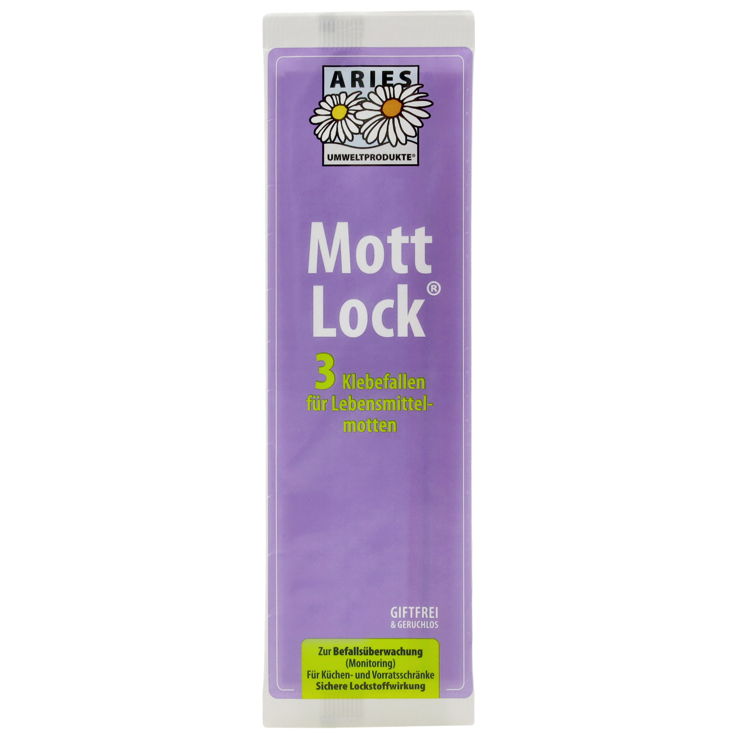 Mottlock Klebefallen für Lebensmittelmotten